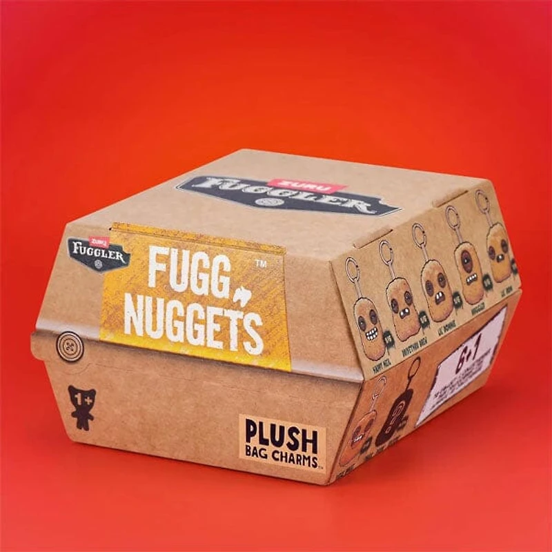 Fuggler Fugg Nuggets Keyrings Series 1 Collectible 5" Plush Toy Hanger Blind Box (1pc)