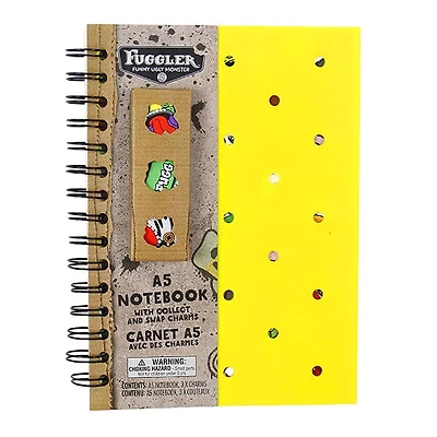 Fuggler x Taggeez Lined Notebook w/ Mystery Collectible Charms