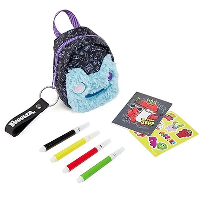 Fuggler Mini Backpack Keychain Mystery Box w/ Bonus Stickers & Markers