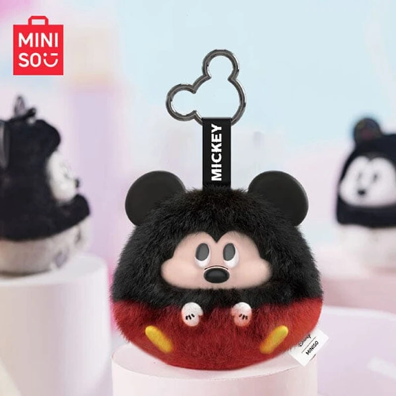 MINISO x Disney: Mickey Mouse "Fun Crash" Series Plush Keychain Blind Box (1pc)