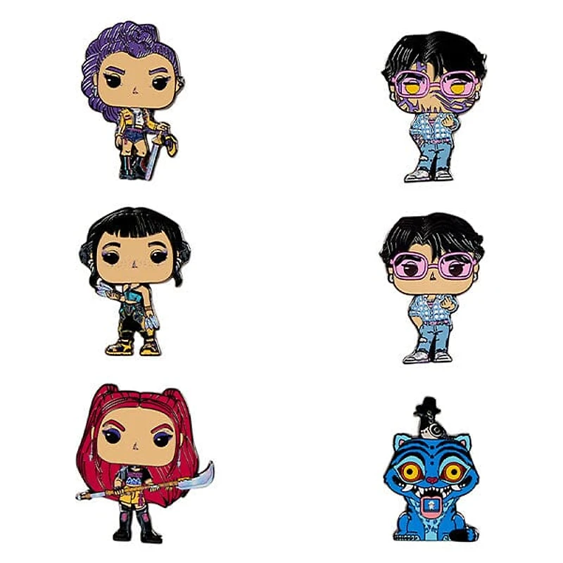 Funko x Loungefly KPop Demon Hunters Mystery Enamel Pin (1pc)