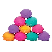 Nee Doh Teenie Funky Pups Squishy Fidget Stress Ball Toys (3pc) Colors Ship Assorted