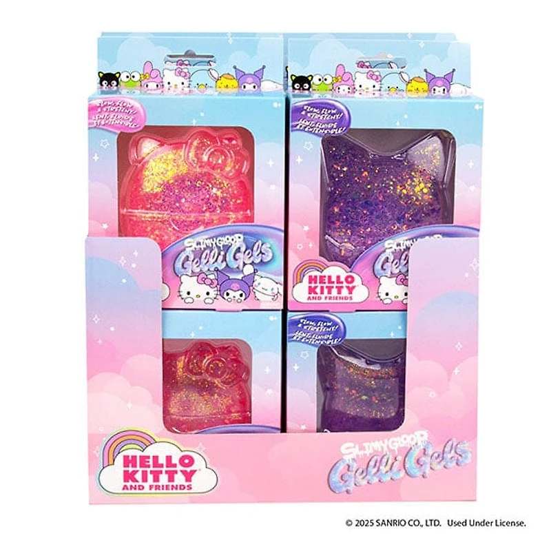 SlimyGloop x Sanrio Gelli Gels Stress Ball Squishy Fidget Toy (1pc) Ships Assorted