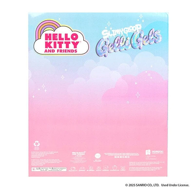 SlimyGloop x Sanrio Gelli Gels Stress Ball Squishy Fidget Toy (1pc) Ships Assorted