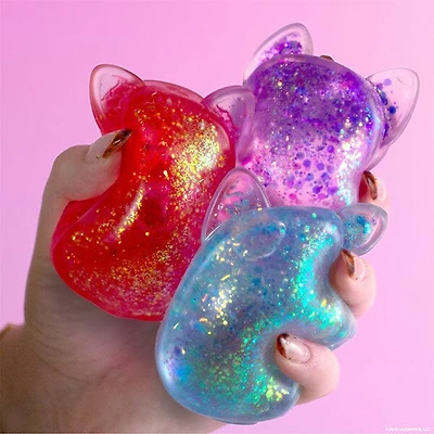 SlimyGloop x Squishmallows Gelli Gels Stress Ball Squishy Fidget Toy (1pc) Color Ships Assorted