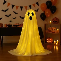 GlowGhoul DIY Ghost Lamp Kit For Halloween Decor (4ft Tall)