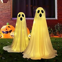 GlowGhoul DIY Ghost Lamp Kit For Halloween Decor (4ft Tall)