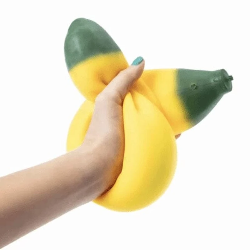 RMS® SmushMart Giant 15" Banana Squishy Fidget Toy (1pc)