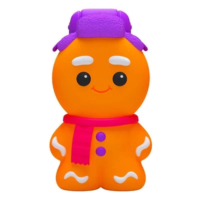 Nee Doh Ginger Glowman Crunchy Scented Glow-In-The-Dark Fidget Toy (1pc) Color Ships Assorted