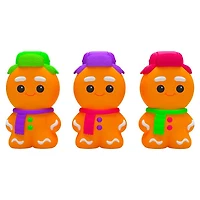 Nee Doh Ginger Glowman Crunchy Scented Glow-In-The-Dark Fidget Toy (1pc) Color Ships Assorted