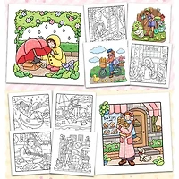 "Girl Moments" Coloring Book: Cozy Space Coloring by Coco Wyo (40 Pages)