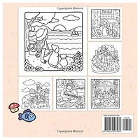 "Girl Moments" Coloring Book: Cozy Space Coloring by Coco Wyo (40 Pages)