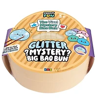 Glitter Mystery Big Bao Bun 7" Dumpling Squishy Fidget Toy (1pc)