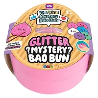 Glitter Mystery Bao Bun 4" Dumpling Squishy Fidget Toy (1pc)