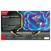Pokémon TCG: Mega Greninja ex Premium Collection Box (8 Booster Packs + 2 Bonus Promo Cards)