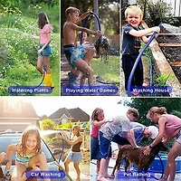 GRO-Hose BLUE 75ft Expandable Hose With Sprayer Nozzle