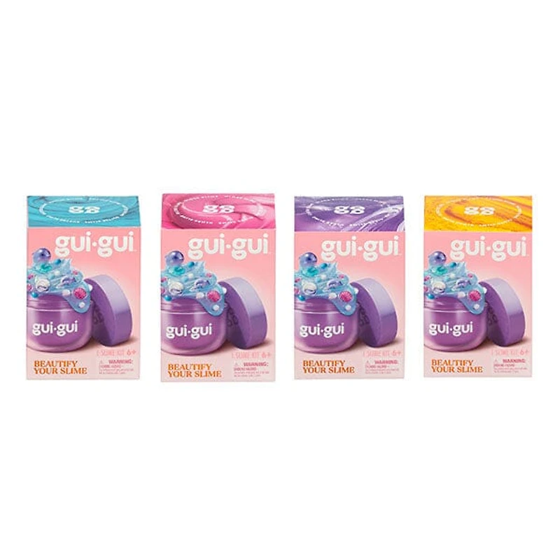 Gui Gui DIY Beautified Slime Kit (1 Jar) Style Ships Assorted