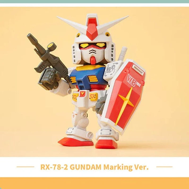 Bandai QMSV Gundam RX-78 Version 2.0 Mini Model Figure Blind Box (1pc)