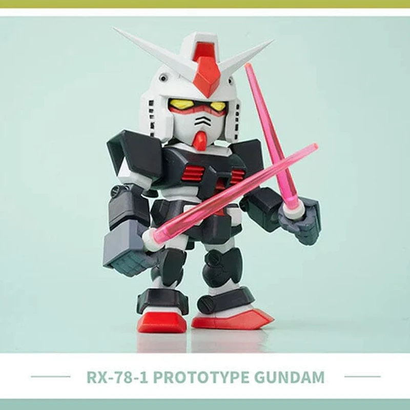 Bandai QMSV Gundam RX-78 Version 2.0 Mini Model Figure Blind Box (1pc)