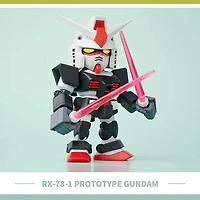 Bandai QMSV Gundam RX-78 Version 2.0 Mini Model Figure Blind Box (1pc)
