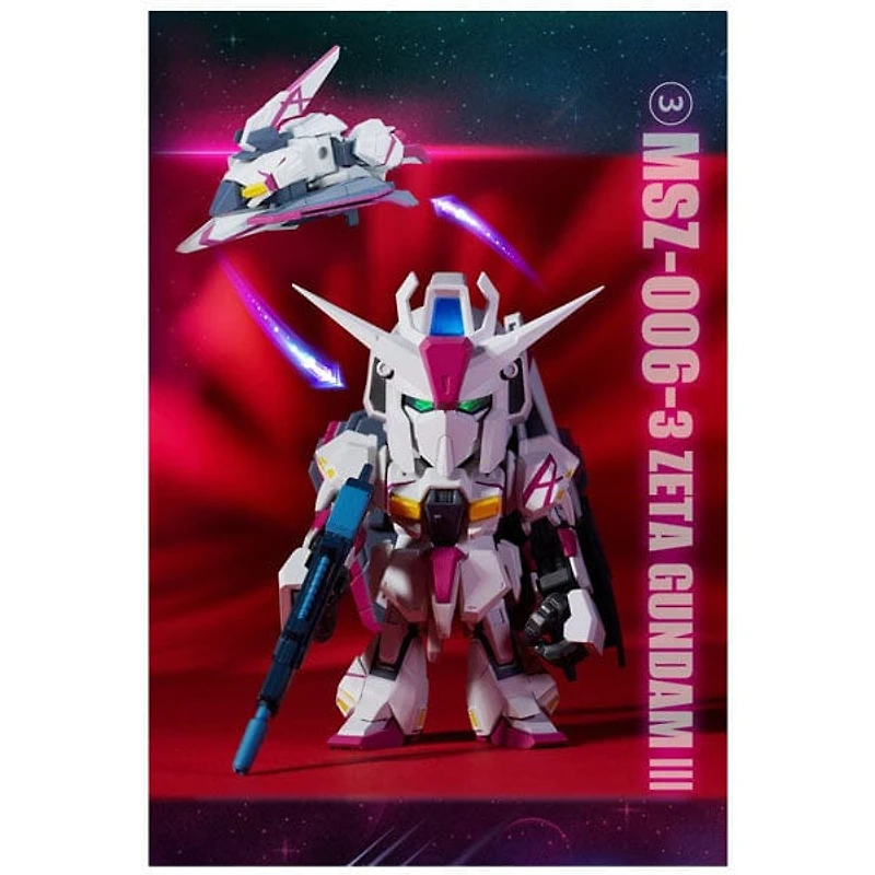 Bandai Gundam Blind Box Z Gundam & Gundam Mk-II Mini Figures (1pc)