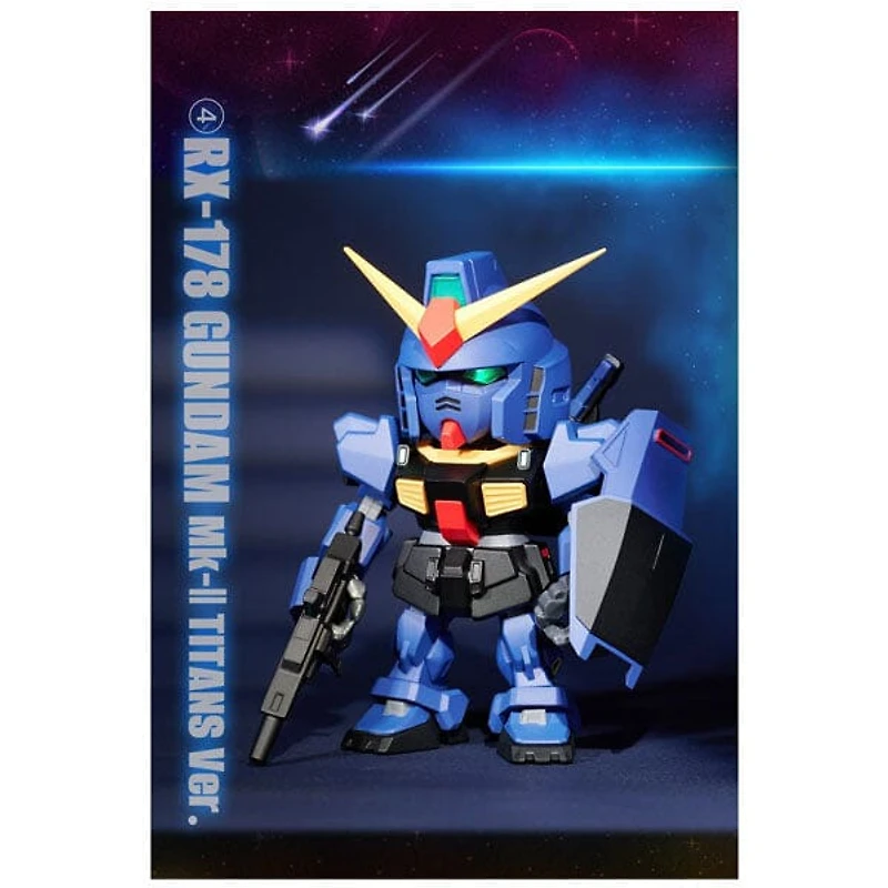 Bandai Gundam Blind Box Z Gundam & Gundam Mk-II Mini Figures (1pc)