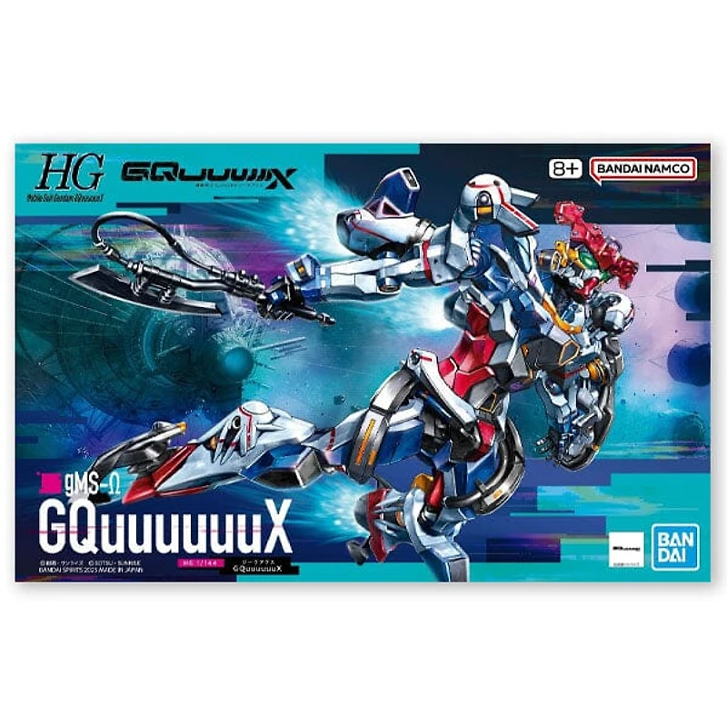 BANDAI Hobby HG 1/144 Scale Gundam gMS-Ω GQuuuuuuX 5" Model Kit
