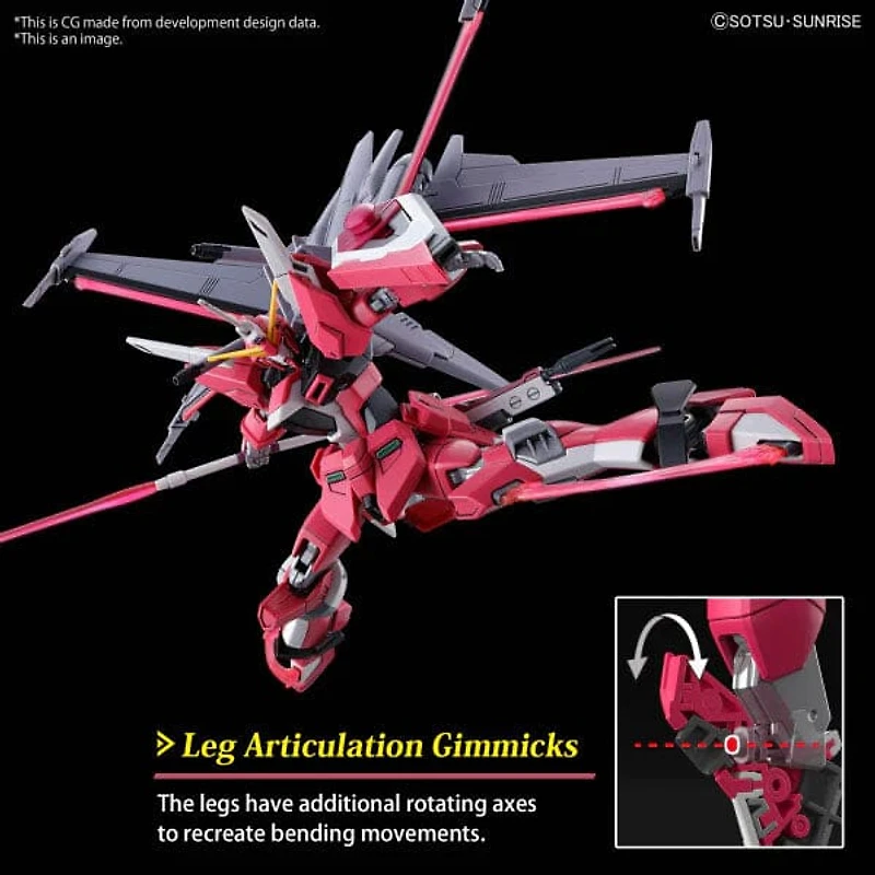 BANDAI Hobby HGCE #251 Type II Infinite Justice Gundam 1/144 Scale 5" Model Kit