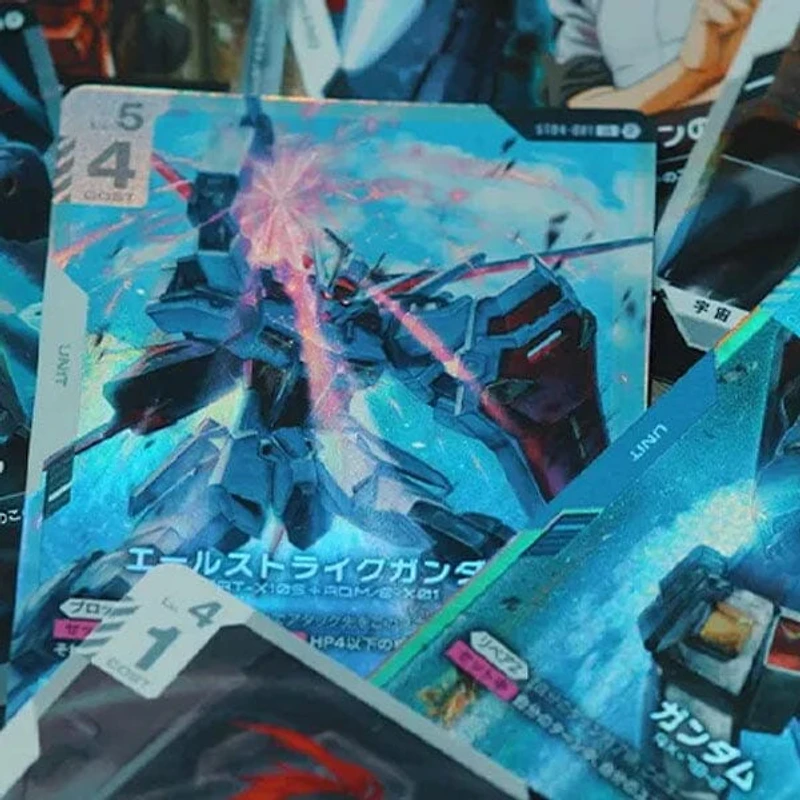 Bandai Gundam TCG: GD01 Newtype Rising Japanese Trading Card Booster Pack (6+1 Cards)