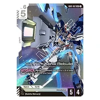 Bandai Gundam TCG: GD01 Newtype Rising Japanese Trading Card Booster Pack (6+1 Cards)