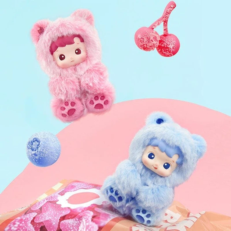 Pop Mart x HACIPUPU: Gummy Bear Series Plush Pendant Keychain Blind Box (1pc)