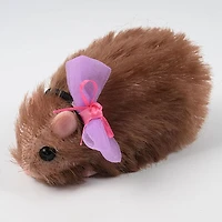 TrueHeart Treasures Reborn Animals: Hallie The Hamster Realistic Mini Silicone Newborn Hamster Baby