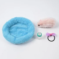 TrueHeart Treasures Reborn Animals: Holly The Hamster Realistic Mini Silicone Newborn Hamster Baby