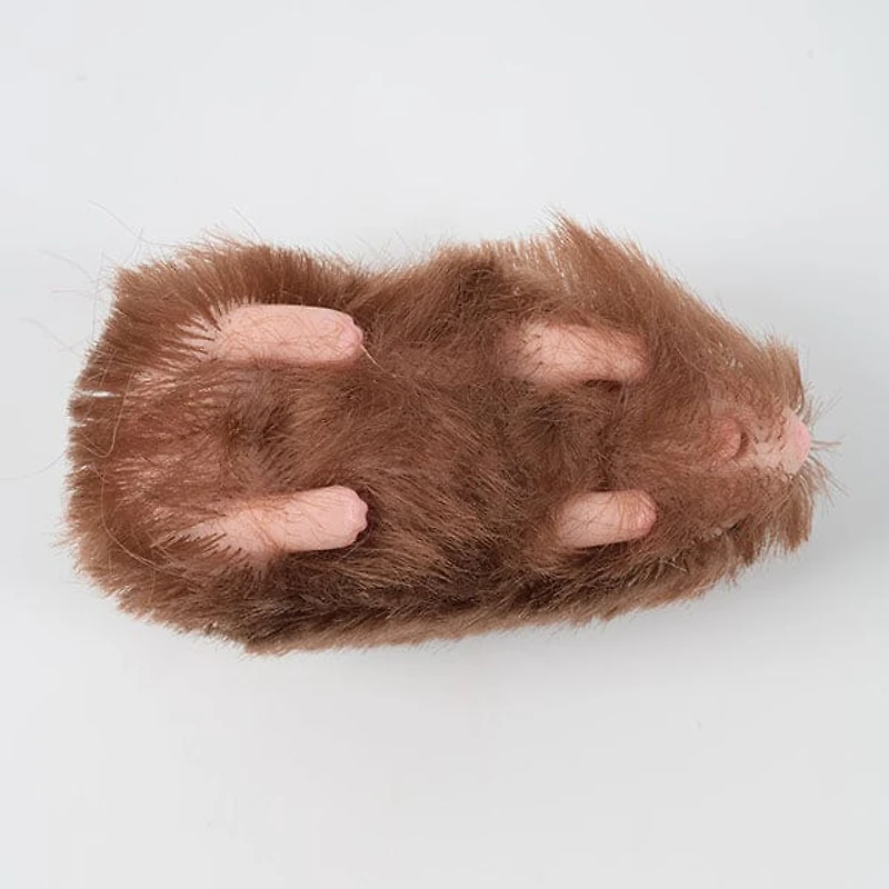 TrueHeart Treasures Reborn Animals: Hallie The Hamster Realistic Mini Silicone Newborn Hamster Baby
