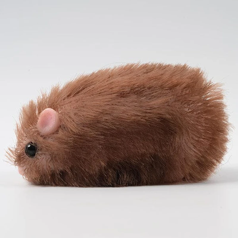 TrueHeart Treasures Reborn Animals: Hallie The Hamster Realistic Mini Silicone Newborn Hamster Baby