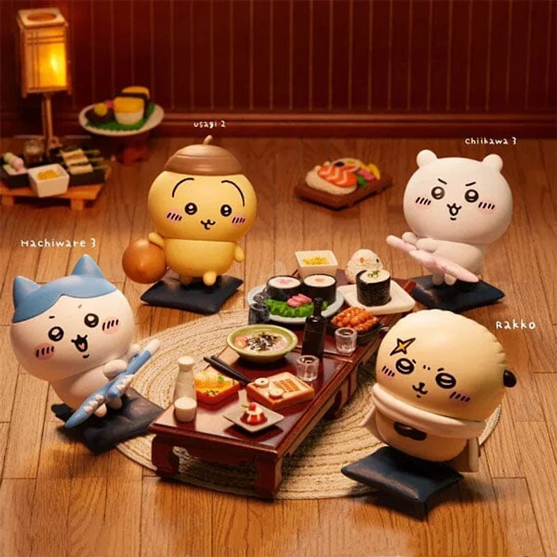 MINISO x Chiikawa: Happy Partner Series Collectible Figurine Blind Box (1pc)