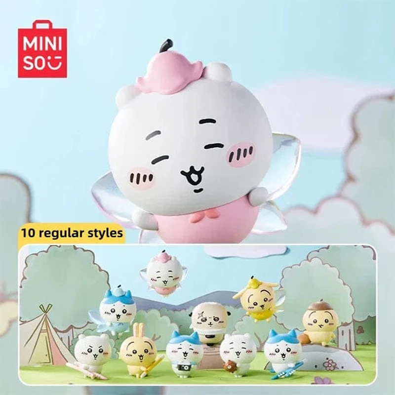 MINISO x Chiikawa: Happy Partner Series Collectible Figurine Blind Box (1pc)