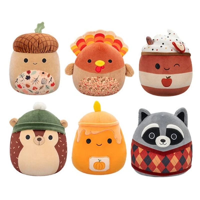 Squishmallows Super Soft Plush Toys 7.5" Harvest Squad 2025 (1pc) Ships Assorted