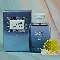 Rasasi Hawas Ice Eau de Parfum Men's Cologne Spray Bottle (100mL)