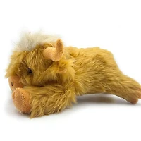 Highland Cow 11" Fluffy Novelty Plush Toy (1pc)