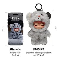 Pop Mart x HIRONO: Road Journal Series Collectible Plush Teddy Pendant Blind Box (1pc)