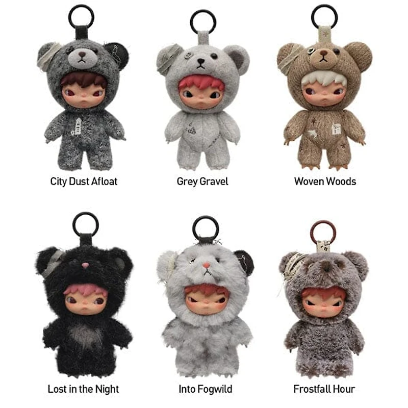 Pop Mart x HIRONO: Road Journal Series Collectible Plush Teddy Pendant Blind Box (1pc)