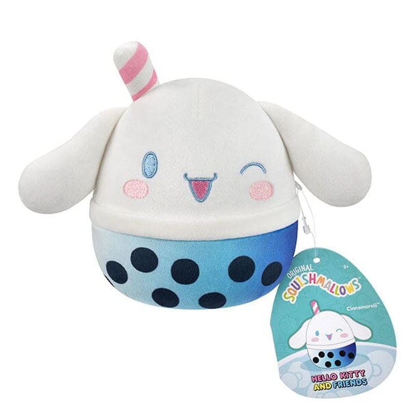Squishmallows Plush Toys Blind Bag 5" Sanrio Mystery Boba Tea Squad