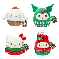 Squishmallows Super Soft Plush Toys 8" Hello Kitty Christmas Squad 2024 Assortment B (Characters Ship Assorted)