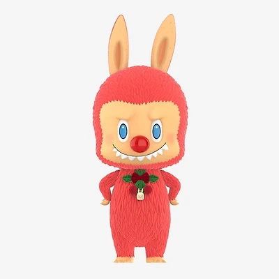 Pop Mart x THE MONSTERS: Giant 2.5-Foot MEGA Labubu TEC 1000% Winter Holiday Flocked Figure Doll (1pc)