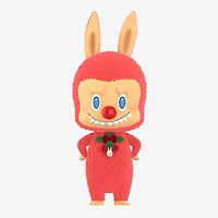 Pop Mart x THE MONSTERS: Giant 2.5-Foot MEGA Labubu TEC 1000% Winter Holiday Flocked Figure Doll (1pc)