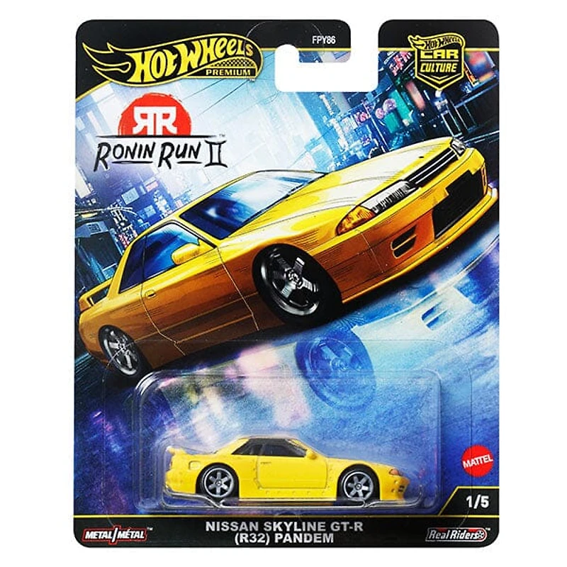 Hot Wheels® Premium Car Culture RONIN RUN II Series Collectible Mini (1pc) Ships Assorted