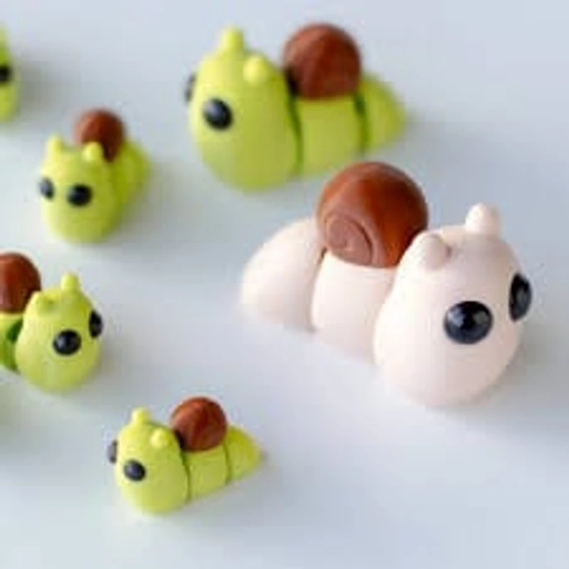 3D Mystery Treasures: Snail Fidget