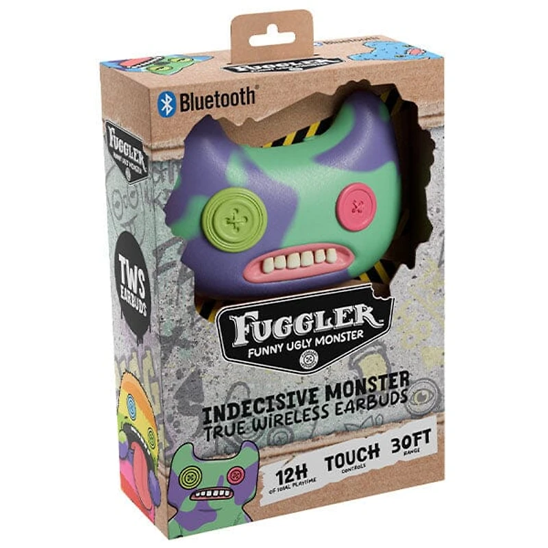Fuggler Indecisive Monster True Wireless Bluetooth Earbuds