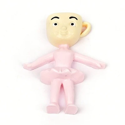 SqueezeSquad Italian Brainrot Taba Deluxe Premium Silicone Squishy Fidget Toy - Cappuccino Dancer Meme Buddy